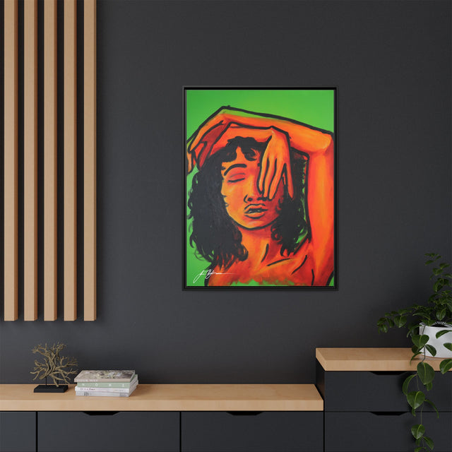 Burn For — Framed Matte Canvas Wall Art