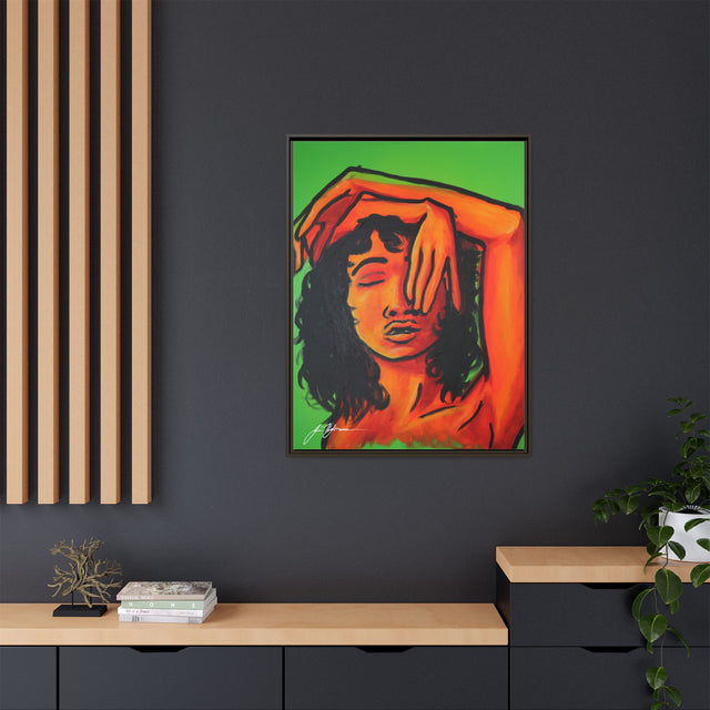 Burn For — Framed Matte Canvas Wall Art