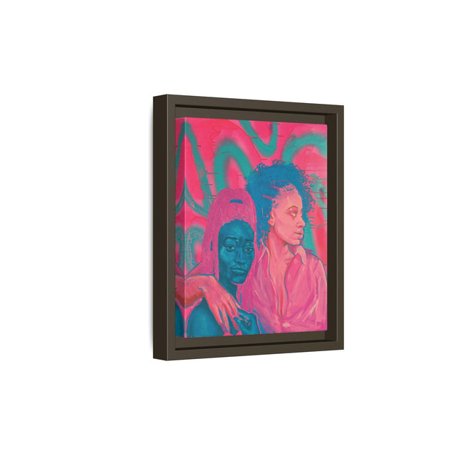 Familiar - Framed Canvas Print