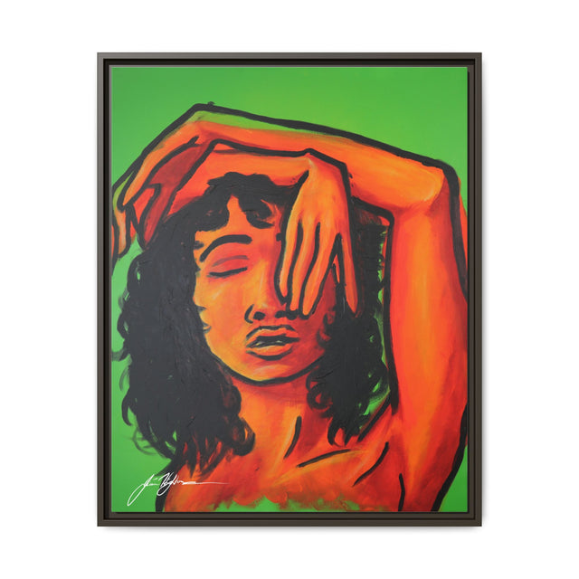 Burn For — Framed Matte Canvas Wall Art