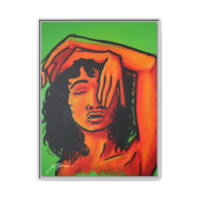 Burn For — Framed Matte Canvas Wall Art