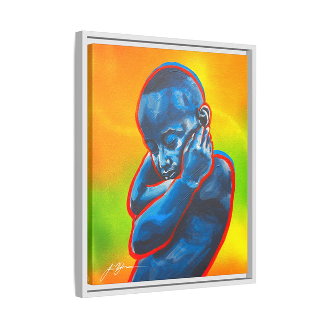 Soothe - Framed Canvas Print