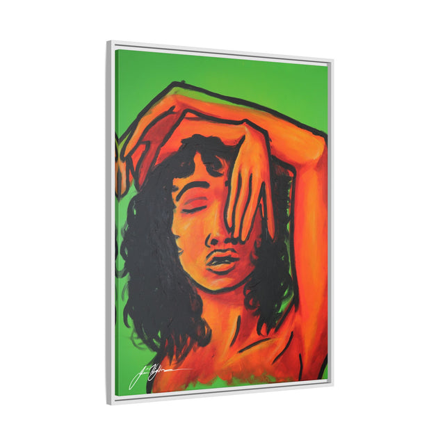 Burn For — Framed Matte Canvas Wall Art