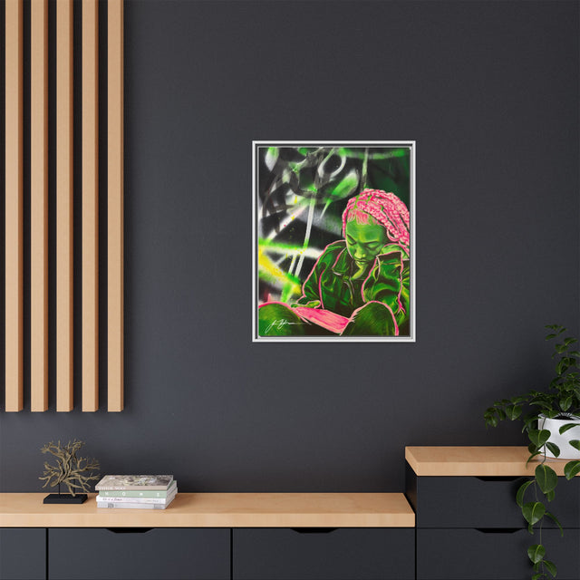 Disconnected - Framed Canvas Print